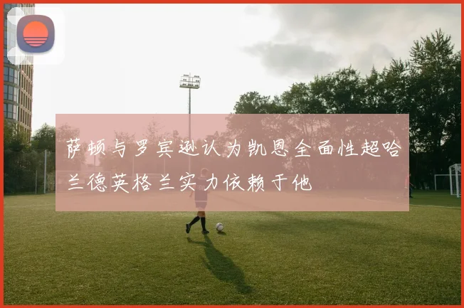 萨顿与罗宾逊认为凯恩全面性超哈兰德英格兰实力依赖于他